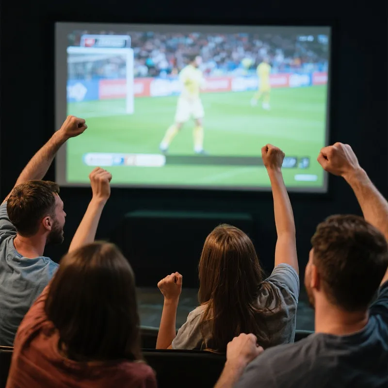 Fans Watching Match
